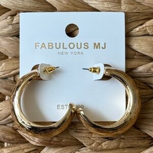 Gold Hoop Earrings